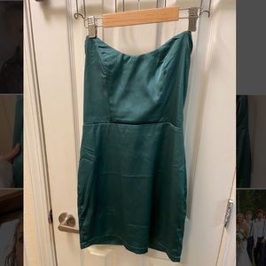 Green Superdown Dress